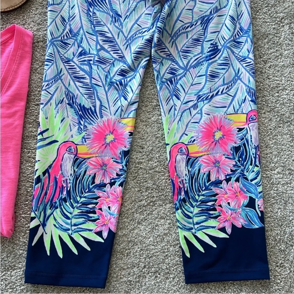 Lilly Pulitzer Luxletic Weekender Cropped Leggings - Picture 7 of 7